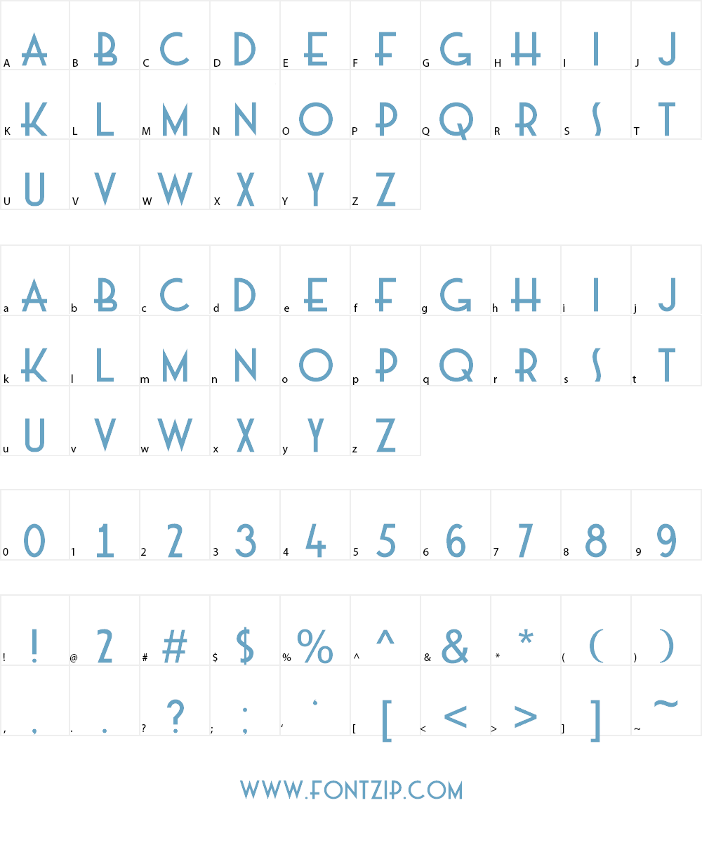 DK Majolica Font Character